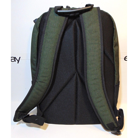 Backpack Eastport Summit Bungee Green Camo Padded Adjustable Laptop Sleeve Pad - Picture 2 of 8